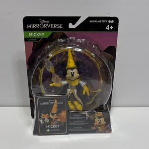 Disney Mirrorverse Mickey Support Figure - Black & Yellow